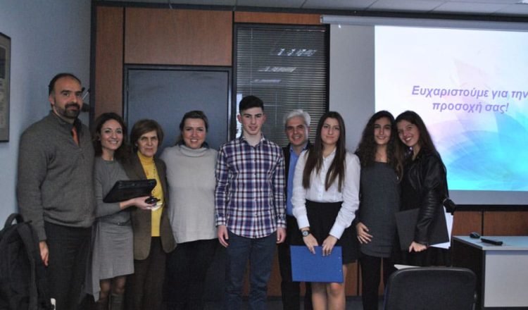 Παρουσίαση της ομάδας μαθητών του ομίλου Business & Marketing στην εταιρεία ΜΕΓΑ