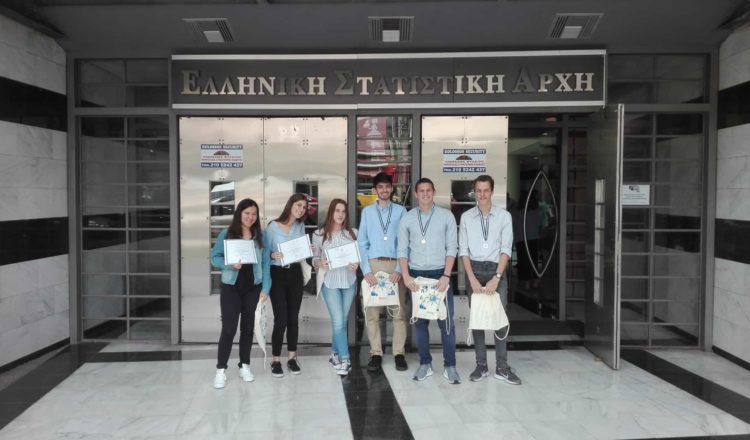 Βραβεύσεις μαθητών μας στο Διαγωνισμό της Ελληνικής Στατιστικής Αρχής