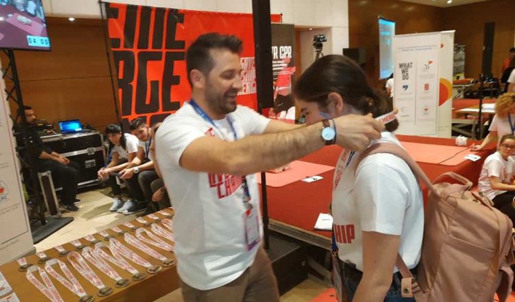 Μαθήτριές στον 1ο Πανελλήνιο Διαγωνισμό Καρδιοπνευμονικής Αναζωογόνησης