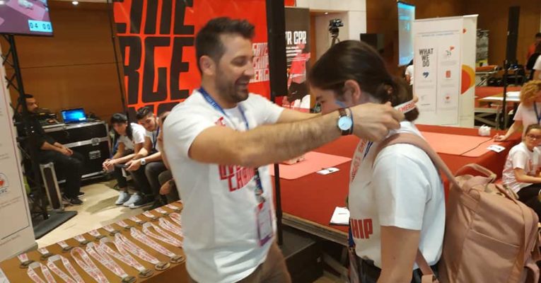 Μαθήτριές στον 1ο Πανελλήνιο Διαγωνισμό Καρδιοπνευμονικής Αναζωογόνησης