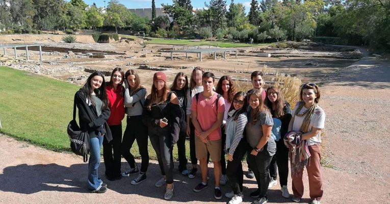 Μαθητές της Β’ Λυκείου στην Ακαδημία Πλάτωνος και στο Λύκειο του Αριστοτέλη
