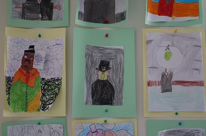 Οι μαθητές της Γ’ Δημοτικού γνωρίζουν τα έργα του ζωγράφου Magritte