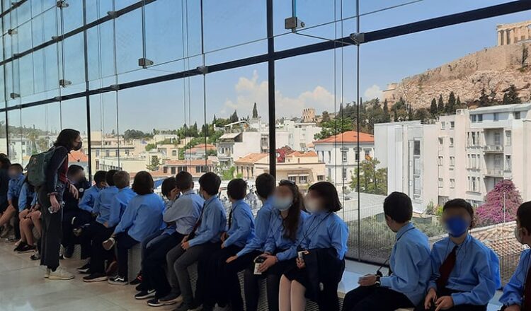 Οι μαθητές της Δ΄ Δημοτικού στο Μουσείο Ακρόπολης