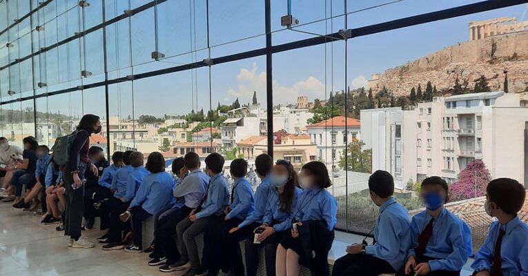 Οι μαθητές της Δ΄ Δημοτικού στο Μουσείο Ακρόπολης