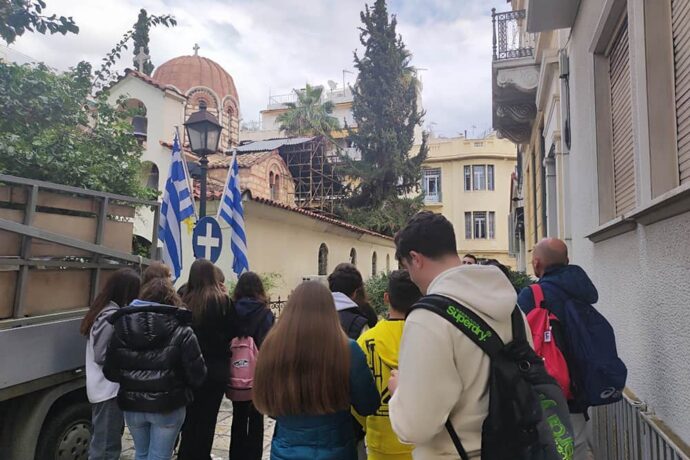 Εκπαιδευτική εκδρομή των μαθητών της Α΄ Λυκείου στην Πλάκα