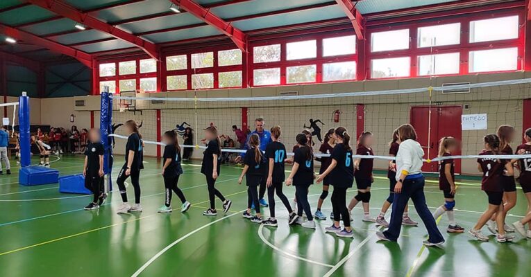 Με επιτυχία η συμμετοχή της Μαθητικής Ομάδας Volley Κοριτσιών Δημοτικού στην 1η Αγωνιστική Mini Volley