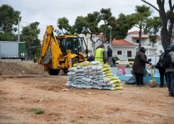 130 μαθητές της Εκπαιδευτικής Αναγέννησης συμμετείχαν στη μεγάλη δενδροφύτευση στην πλατεία της Βαρυμπόμπης