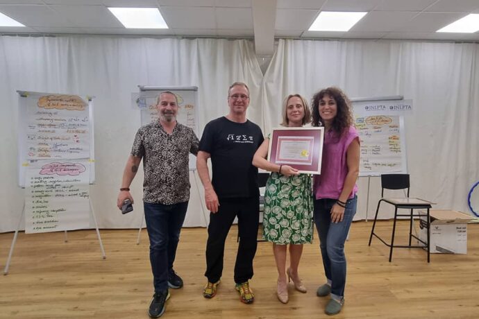 Πιστοποίηση της κας Όλγας Κηπιώτη ως NLP TRAINER από την INLPTA