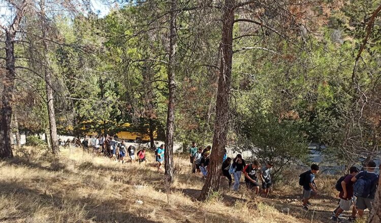 Περιβαλλοντική Εξόρμηση του Γυμνασίου στον Υμηττό