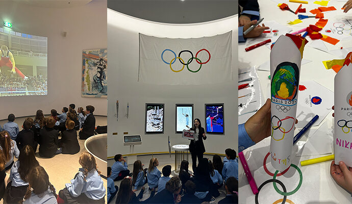 Οι μαθητές της Γ΄ Δημοτικού έκαναν το «Ταξίδι της Φλόγας» στο Ολυμπιακό Μουσείο Αθήνας