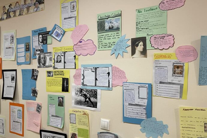 Δημιουργικές Αφίσες για Ιστορικές Προσωπικότητες από τους μαθητές της β΄ Γυμνασίου