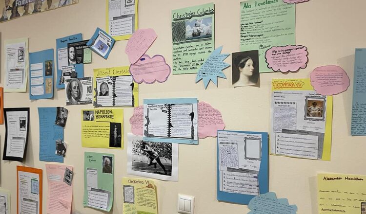 Δημιουργικές Αφίσες για Ιστορικές Προσωπικότητες από τους μαθητές της β΄ Γυμνασίου