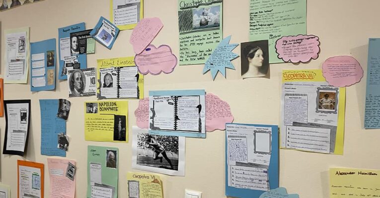 Δημιουργικές Αφίσες για Ιστορικές Προσωπικότητες από τους μαθητές της β΄ Γυμνασίου