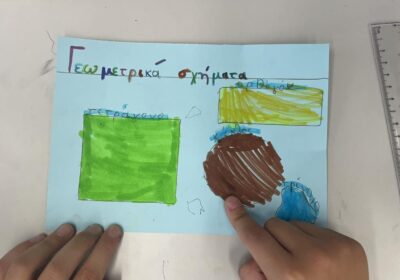 Εξερεύνηση γεωμετρικών σχημάτων στη Β’ Δημοτικού