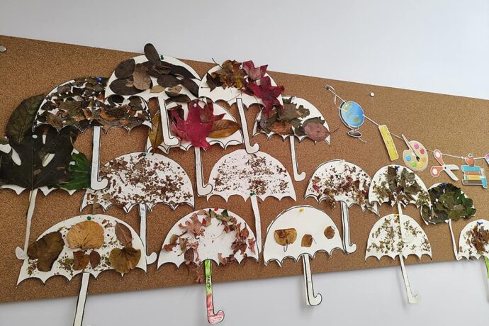 Δημιουργική προσέγγιση του φθινοπώρου στη Β΄ Δημοτικού