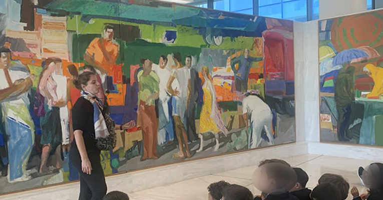 Μια αξέχαστη εκπαιδευτική επίσκεψη στην Εθνική Πινακοθήκη