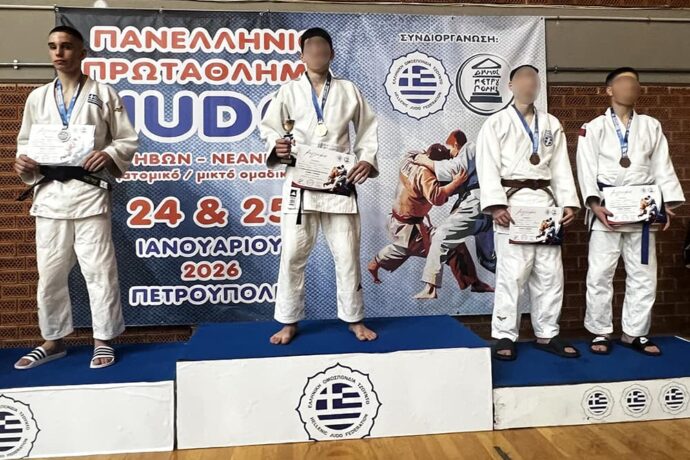 Ασημένιο μετάλλιο στο Πανελλήνιο Πρωτάθλημα Judo Εφήβων/Νεανίδων για τον μαθητή της Β΄ Λυκείου Πέτρο Ρότσο