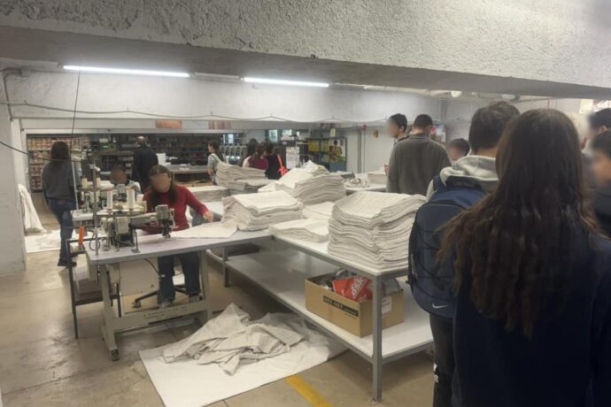 Εκπαιδευτική επίσκεψη της β΄ Γυμνασίου στην εταιρεία NEF-NEF