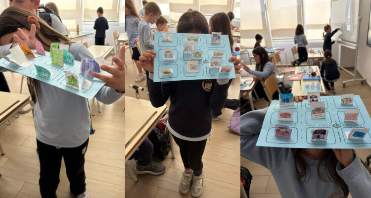 “Around My Town”: Οι μαθητές της Β΄ Δημοτικού δημιουργούν τη δική τους πόλη στα Αγγλικά