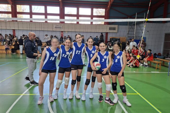 Θετικό ξεκίνημα για την Ομάδα Mini Volley κοριτσιών Δημοτικού της Εκπαιδευτικής Αναγέννησης στο πρωτάθλημα ΑΣΙΣ