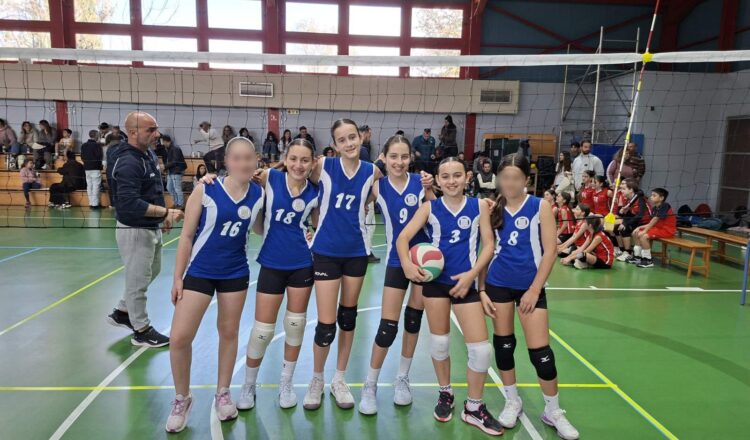 Θετικό ξεκίνημα για την Ομάδα Mini Volley κοριτσιών Δημοτικού της Εκπαιδευτικής Αναγέννησης στο πρωτάθλημα ΑΣΙΣ