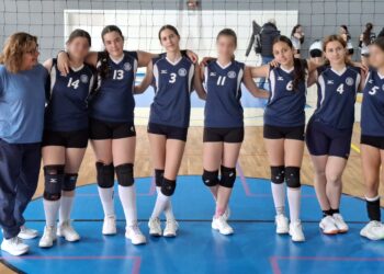 Αξιόμαχη εμφάνιση της Ομάδας Βόλεϊ Γυμνασίου στο πρωτάθλημα ΑΣΙΣ