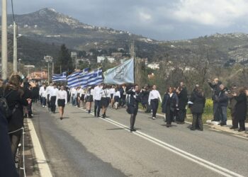 Οι μαθητές μας τίμησαν την Εθνική Εορτή της 25ης Μαρτίου 1821