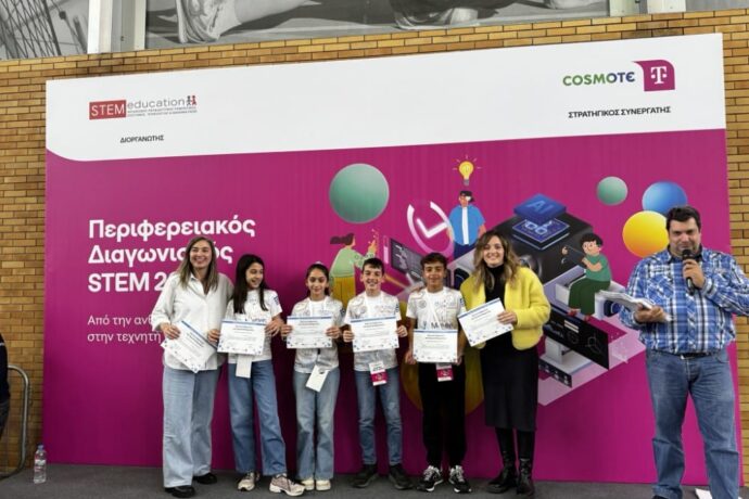 Βραβείο Καλύτερης Μακέτας και πρόκριση στον Τελικό στον Πανελλήνιο Διαγωνισμό Εκπαιδευτικής Ρομποτικής