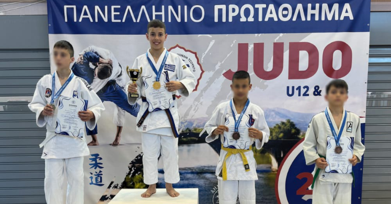 Πρωταθλητής Ελλάδας στο Judo για 2η συνεχόμενη χρονιά ο μαθητής μας Βουτσινάς Κωνσταντίνος