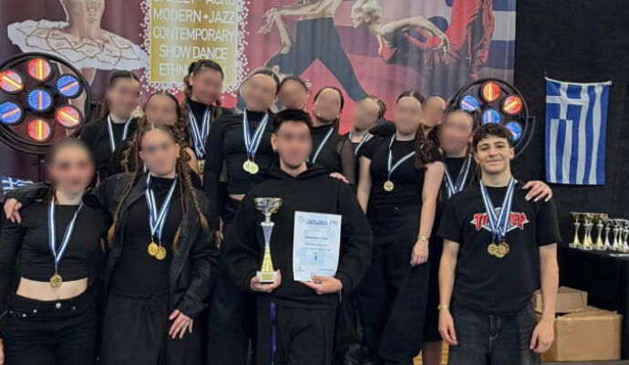 Τρία χρυσά μετάλλια για τον Τηλέμαχο Χατζήβεη στο Mediterranean Open Dance Cup 2026