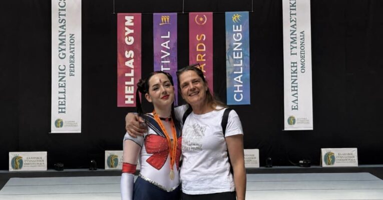 Χρυσό μετάλλιο για τη μαθήτριά μας Μυρτώ Χαρίτου στο Hellas Gym Festival 2026