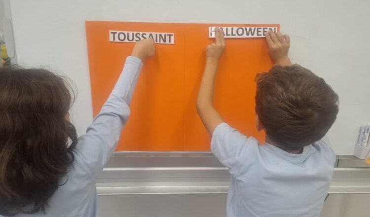 Η Γ΄ Δημοτικού ανακαλύπτει τη La Toussaint και το Halloween μέσα από τα Γαλλικά