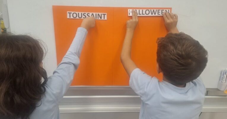 Η Γ΄ Δημοτικού ανακαλύπτει τη La Toussaint και το Halloween μέσα από τα Γαλλικά