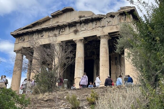Η α΄ Γυμνασίου ταξιδεύει στην ιστορία της Αρχαίας Αθήνας
