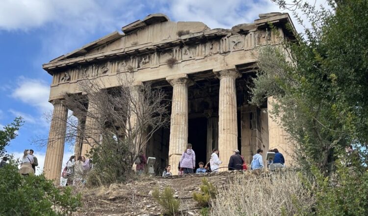 Η α΄ Γυμνασίου ταξιδεύει στην ιστορία της Αρχαίας Αθήνας